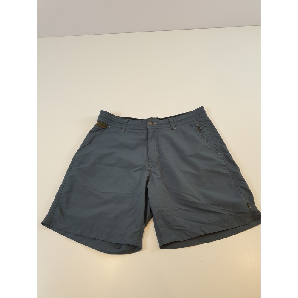 Howler Bros Horizon Hybrid Shorts Mens 35 Blue Nylon Ripstop Outdoor Fishing
